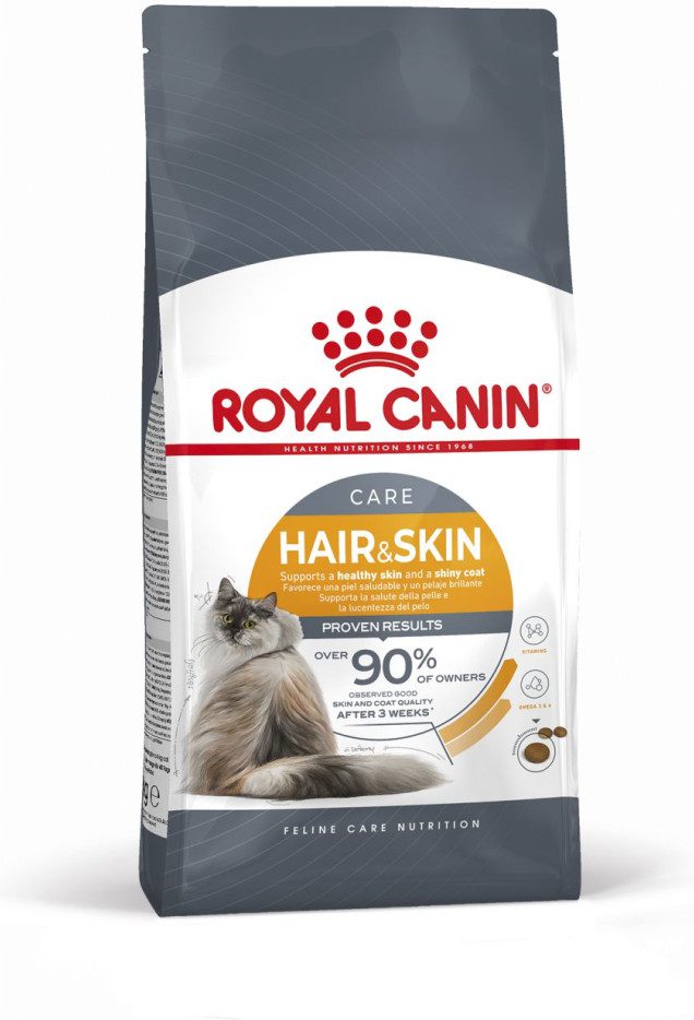 Royal canin hair 2025 and skin cat